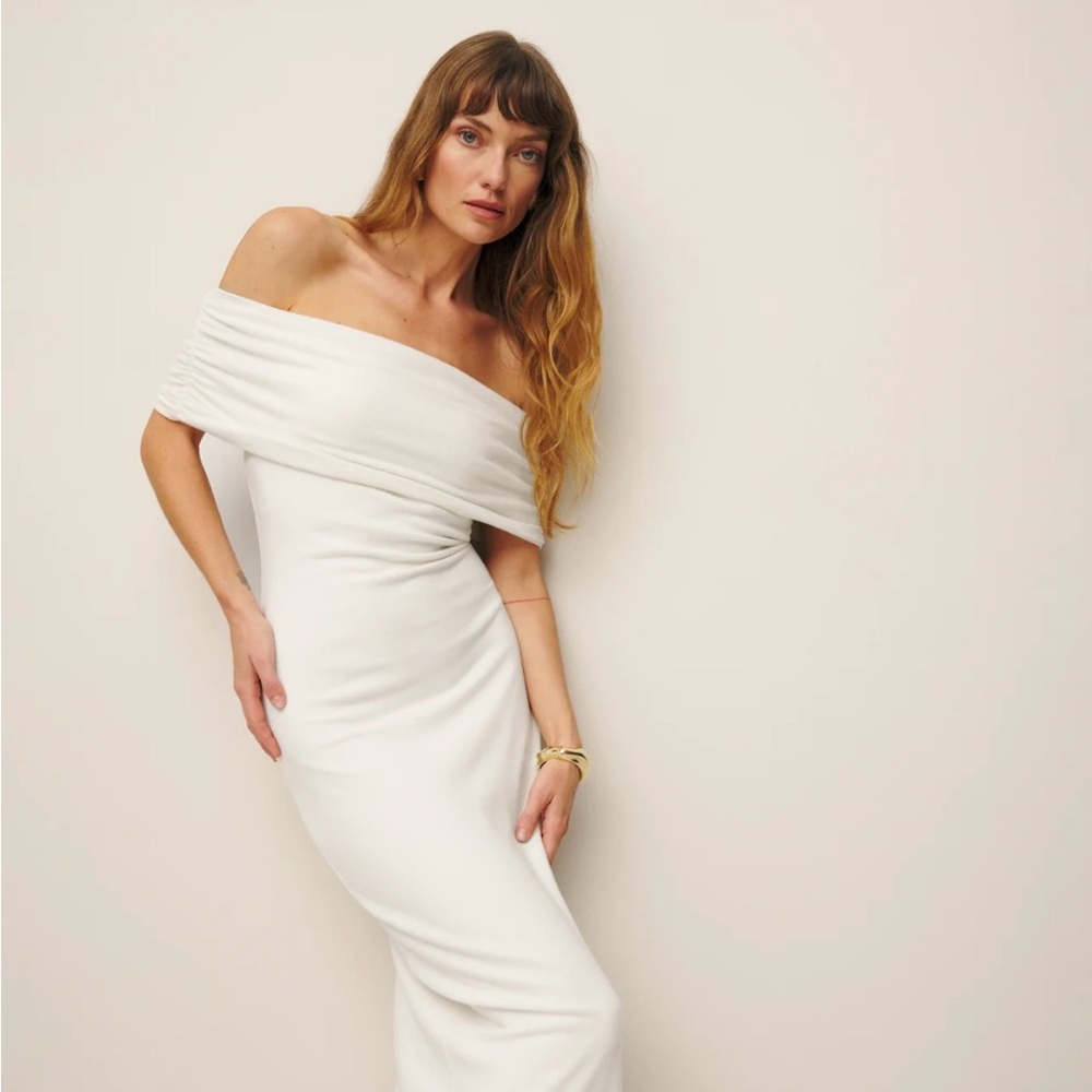 Reformation Josefina Knit Bridal Dress